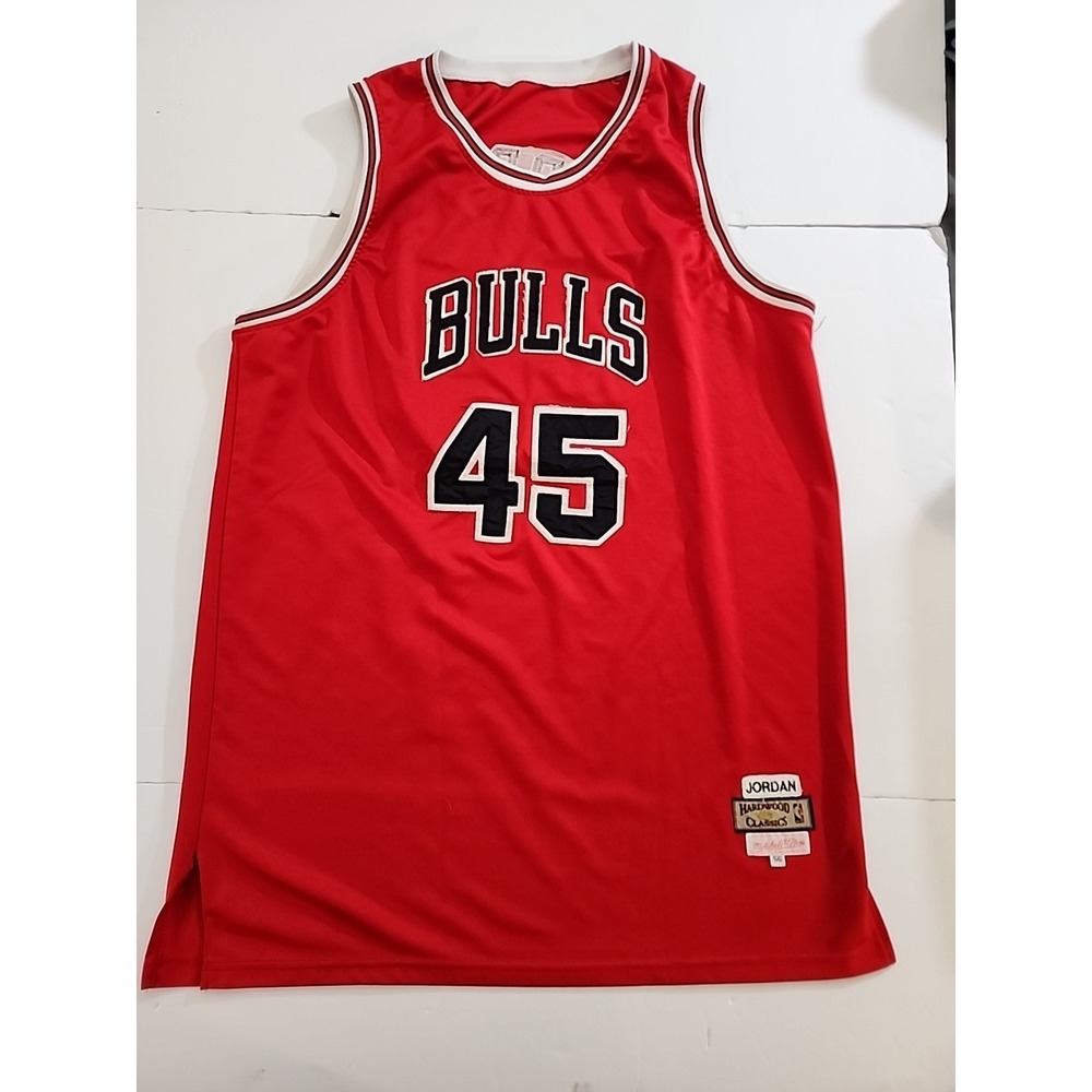 1995 Mitchell & Ness Hardwood Classics Michael Jordan #45 Bulls Jersey Sz 56